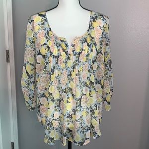 Torrid Floral Blouse! EUC! Size 00X